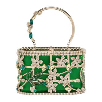Rosantica Mini Holli Ranuncolo - Dames - Handtassen - Groen - ONE Size - Tassen