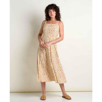 Toad & Co Sunkissed Tank Midi Dress in Barley Print at Nordstrom, Size Medium