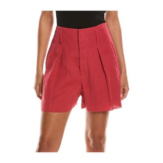 Brunello Cucinelli Dames, Korte broeken, Rood, Maat: S