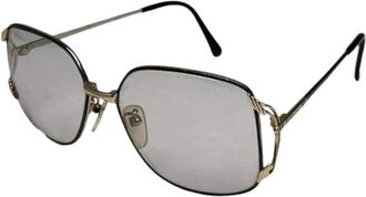 Givenchy Pre-owned Vintage Zonnebril - Dames - Vintage Accessoires - Geel - ONE Size - Vintage