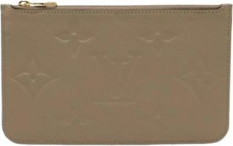 Louis Vuitton Pre-owned Clutches, female, Brown, Size: ONE SIZE Pre-owned Vintage Canvas Clutch