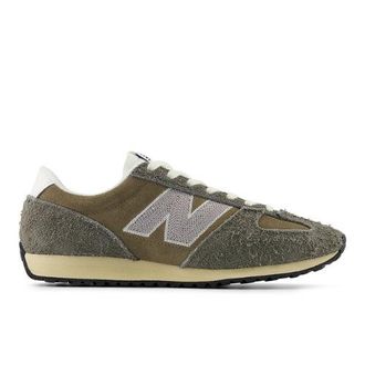 New Balance Unisex 471 in Grigio/Marrone, Pelle Scamosciata/Rete, Taglia 37.5