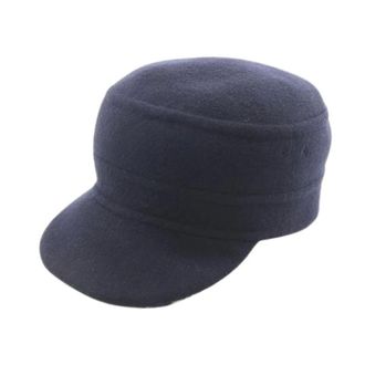 Dior Pre-owned Accessories, female, Blue, Size: ONE SIZE Pre-owned Oblique Wool Silk Cap