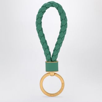 Bottega Veneta Portachiavi Mermaid in pelle intrecciata