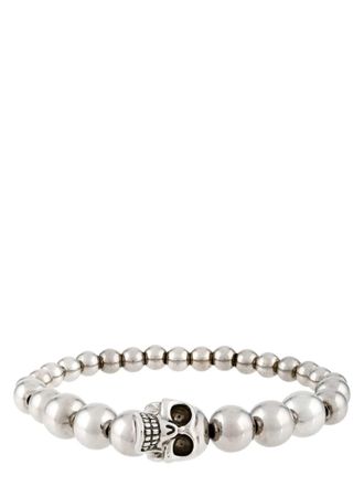 Alexander McQueen Bracciale Mcqueen Skull Ball
