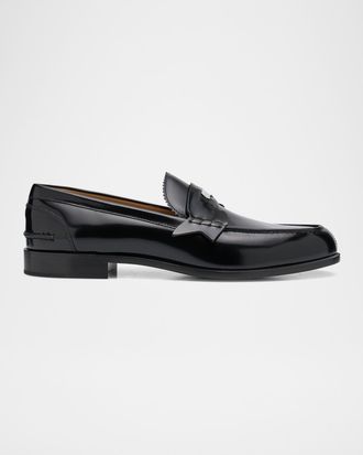 Christian Louboutin Men & apos;s Patent Leather Penny Loafers