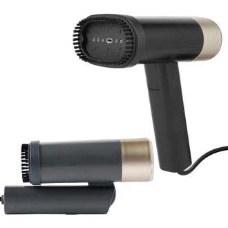 Petra PF01608VDE Ferro da stiro a vapore pieghevole - portatile, da viaggio, 100 ml, mini dispositivo per la rimozione delle pieghe, leggero, 1200 w
