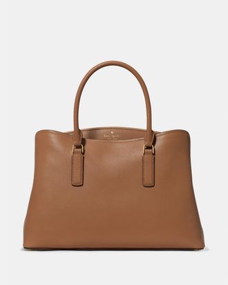 Kate Spade New York Womens Thompson Street Satchel Bag - Brown - One Size