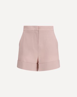 Max Mara Mohair and silk canvas Shorts Female 42