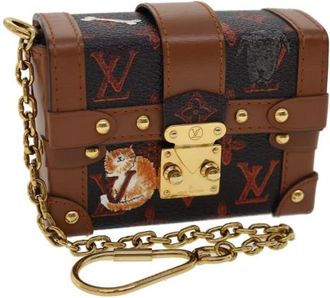 Louis Vuitton Pre-owned Mini Bag - Dames - Vintage Mini Tas - Bruin - ONE Size - Vintage