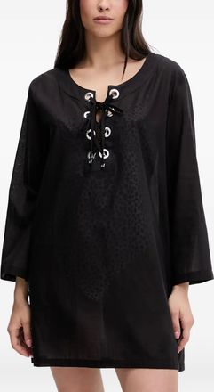 Michael Michael Kors Wikkeldoek met ringlets - Zwart