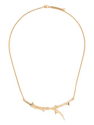 Shaun Leane Rose Thorn Horizontal necklace - Gold