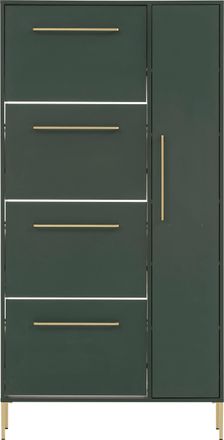 Schildmeyer Schuhschrank »Kent mit goldfarbenen Griffen« Breite 88,4 cm, made in Germany