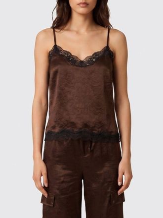 Twinset Top Woman color Brown