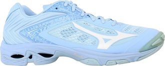 Mizuno Wave Lightning Z5 Womens Blue Volleyball Shoes - Light Blue - Size UK 5.5