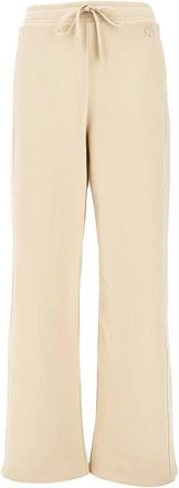 Max Mara Dames, Broeken, Beige, Maat: S Fleece