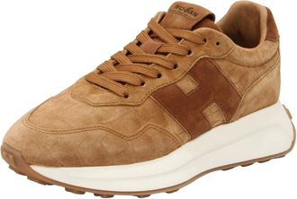 Hogan H641 Allacciato H Patch - Shoes - Mujer - Beige - 38 EU