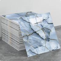 OEM (10 Piezas, 30&times;30 Cm, Q029) Adhesivos De Pared Autoadhesivos Para Azulejos, Textura M&aacute;rmol, Decoraci&oacute;n De Paredes, Material Pet, Aptos Para Cocinas, B