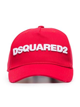 Dsquared2 Cappello da baseball con logo - Rosso