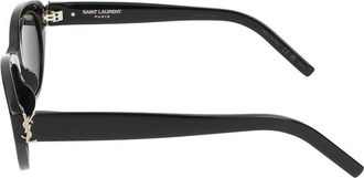 Saint Laurent Womens Sunglasses Sl M148 001 Black 54-18-140 Acetate
