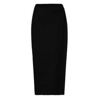 Maison Margiela Dames, Rokken, Zwart, Maat: M