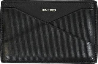 Tom Ford Pre-owned Wallets, female, Black, Size: ONE SIZE Pre-owned Leather wallets