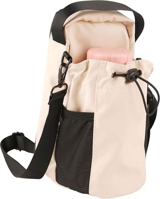 Generic Beige Magnetic Fitness Bag Suitable For Fitness Phone Key Kettle Storage Bag (White)