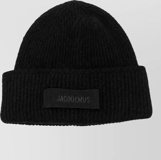 Jacquemus ribbed beanie