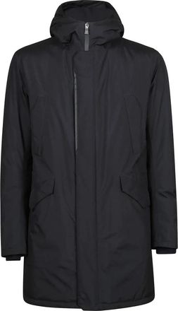 Herno Fishtail Gore 2Layer Parka - Heren - Parka Jassen - Zwart - S - Polyester - Jassen