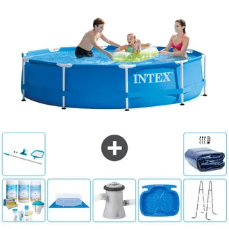 Intex Piscina Con Estructura Redonda - 305x76 Cm - 7-piezas S20425