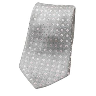 Louis Vuitton Cravatta Vintage Pre-owned - - Pre-owned - Uomo - Grigio - ONE SIZE