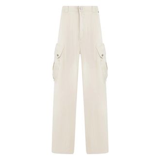 Pinko Mujer, Pantalones, Beige, Talla: L