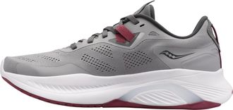 Saucony Womens Guide 15 Running Shoe, Alloy/Quartz, 8.5 Wide