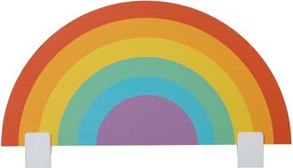 Muemue Barrera cama aglomerado multicolor 44x87x2cm