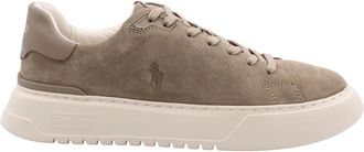 Polo Ralph Lauren Zwaluw Sneaker voor Mannen en Vrouwen - Heren - Sneakers - Beige - 44 EU - Schoenen