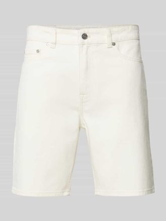 Lacoste Regular Fit Jeansbermudas im 5-Pocket-Design in Offwhite, Größe 30
