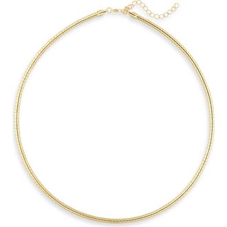 Nordstrom Rack Demi Fine Omega Chain Necklace in Gold at Nordstrom Rack