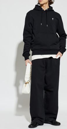 Ami Sweatshirt With Logo, Mens, Green