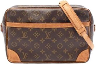 Louis Vuitton Pre-owned Cross Body Bags, female, Brown, Size: ONE SIZE Pre-owned Vintage Monogram Shoulder Bag