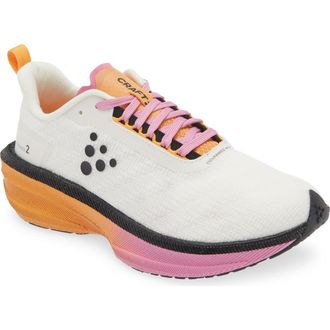 Craft Endurance 2 Running Shoe in Ash White/fuchsia at Nordstrom Rack, Size 9.5