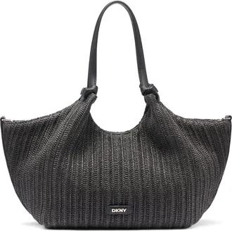 DKNY Paula Medium Tote in Black/silver at Nordstrom