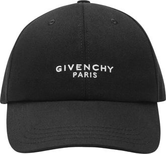 Givenchy Caps, male, Black, Size: ONE SIZE Curved Cap with Logo