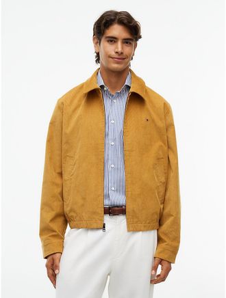Tommy Hilfiger Mens Stretch Corduroy Ivy Jacket - Vintage Brass - XXL