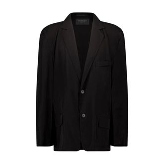 Balenciaga Heren, Jassen, Zwart, Maat: M