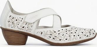 Rieker Womens Rieker MIRJAM Womens Casual White - Size: 6.5