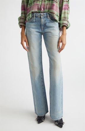 R13 Effie Bootcut Jeans in Bass Blue at Nordstrom, Size 25