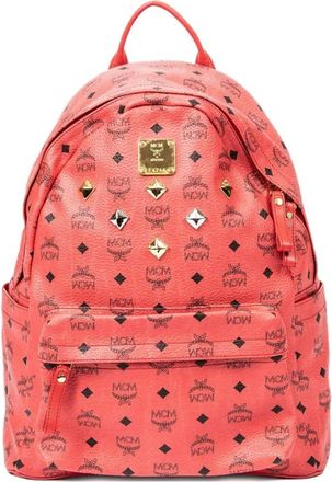 MCM Zaino Stark Studs grande 2010 - Rosso