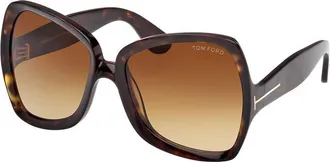 Tom Ford FT1222 52F Dark Havana/Brown Gradient
