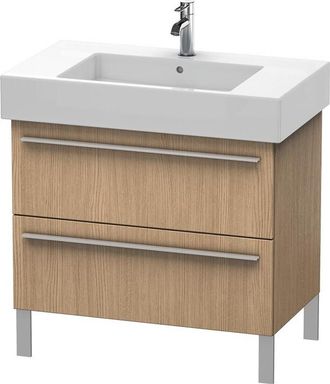 Duravit Duravit X-large Mueble De Pared 6543, 2 Extra&iacute;bles, 800mm Para Vero 032985 (sin Lijar), Color (frente/cuerpo): Decoraci&oacute;n Roble Europeo - Xl654305252