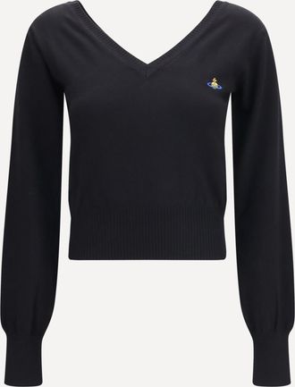 Vivienne Westwood Maglione Beatrice collo a V Woman M